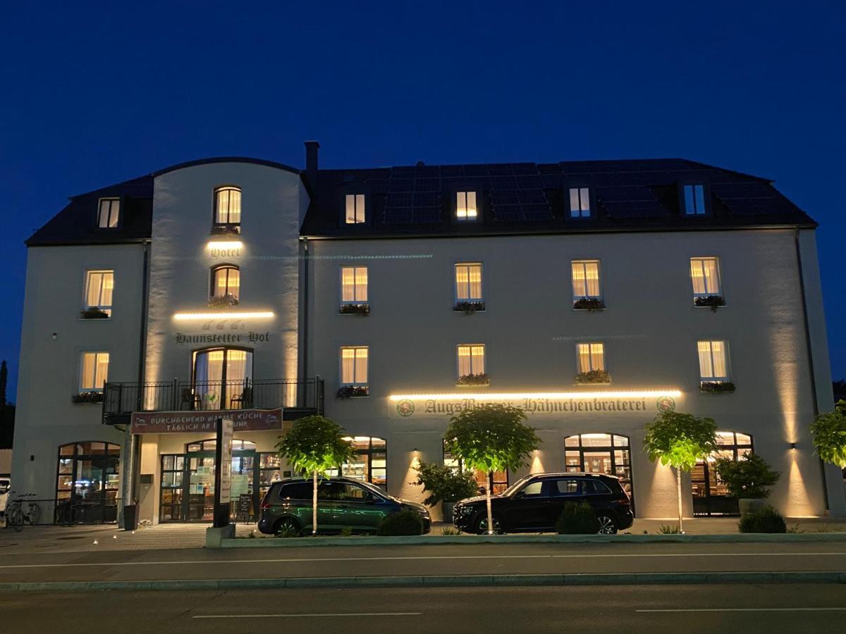 Hotel Haunstetter Hof Augsburg Zewnętrze zdjęcie